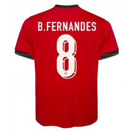 Portugal Bruno Fernandes #8 Hemmakläder EM 2024 Kortärmad